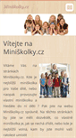 Mobile Screenshot of miniskolky.cz